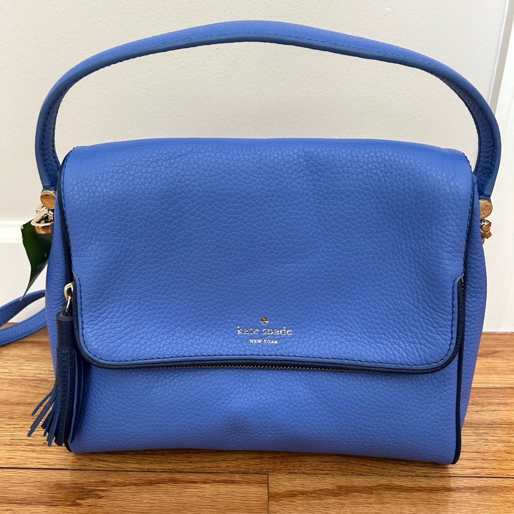 Kate Spade Miri Chester Street Bag. 9” h x 10.7” w x 4” d